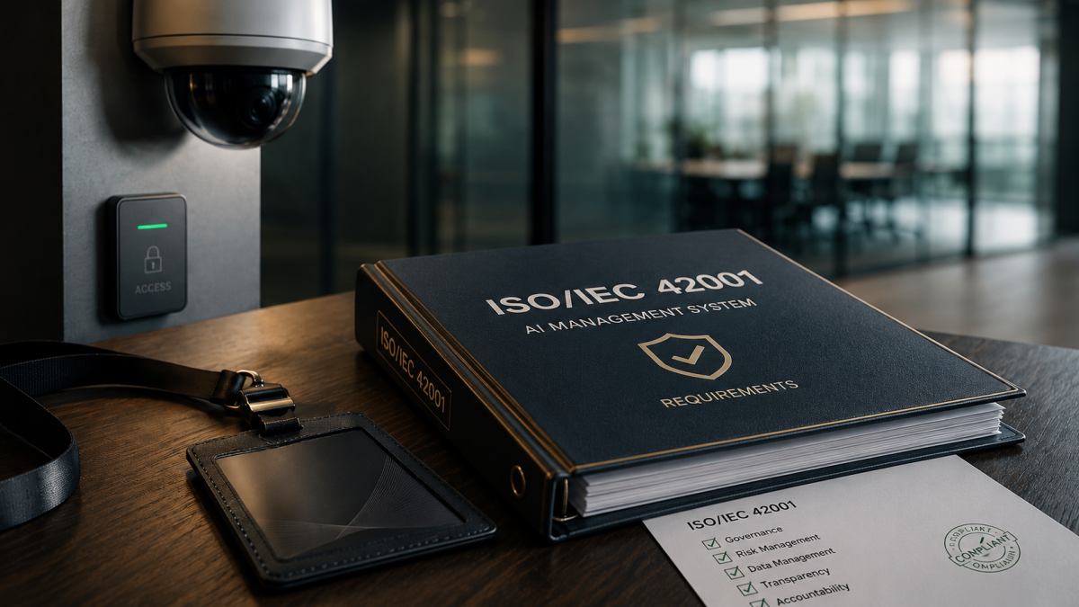 Gouvernance avec la norme ISO 42001 : comment choisir une solution IA fiable pour la sécurité physique ? 