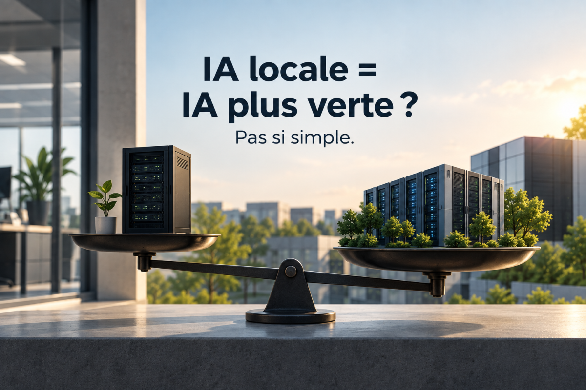 IA responsable : héberger localement suffit-il vraiment à réduire son empreinte environnementale ? 